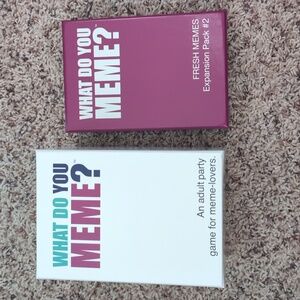 What Do You Meme Hilarious Adult Party Game plus Expansion Pack #2